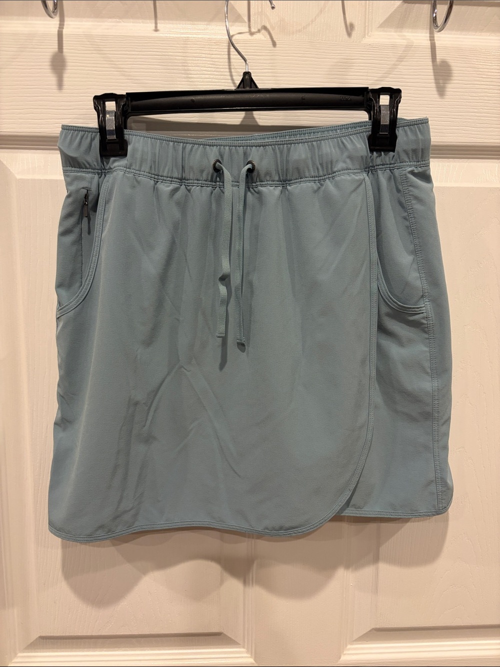 Patagonia Powder Blue Drawstring Active Skort